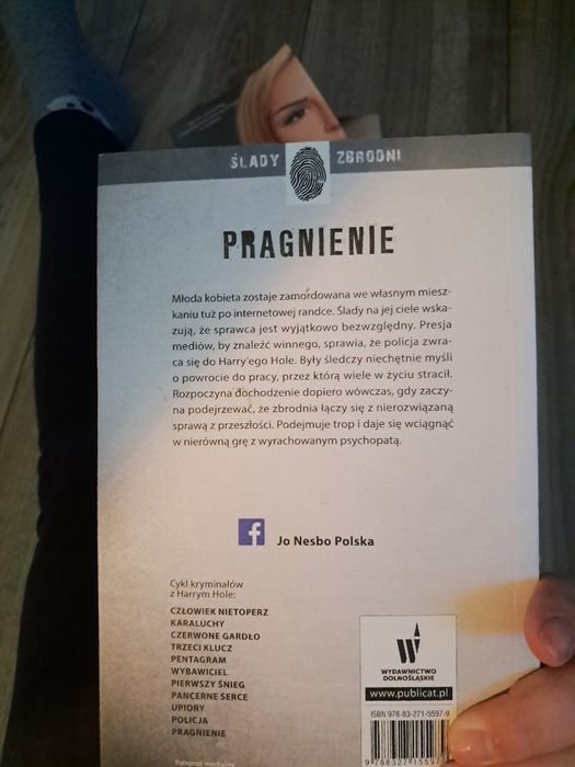Książka Jo Nesbo pragnienie