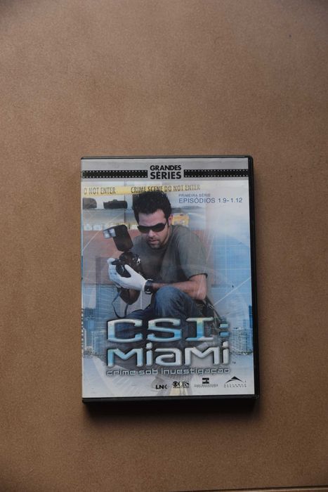CSI Miami dvd com 4 episodios
