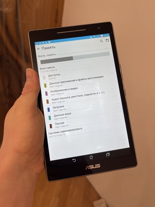 Asus ZenPad 8.0 Z380C / P022 – рабочий, есть нюанс с экраном