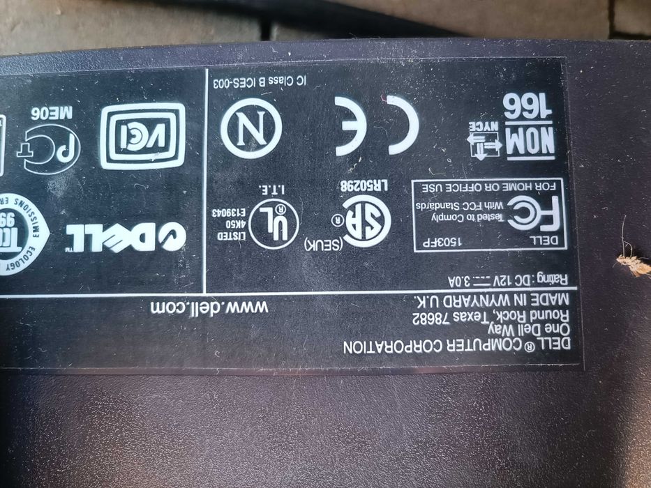 Monitor Dell 15"