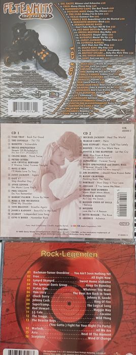 Zestaw płyt CD składanki muzyczne