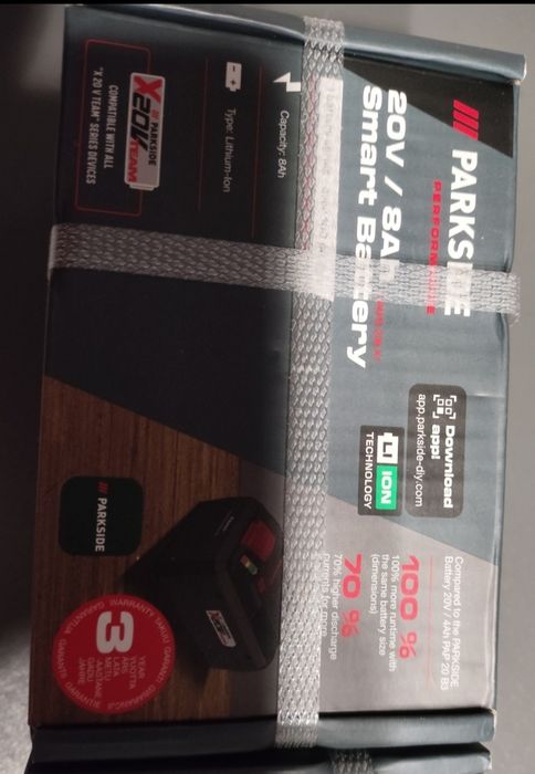 Parkside Performance PAPS 208 A1 bateria smart 8ah 20V bluetooth nowa2