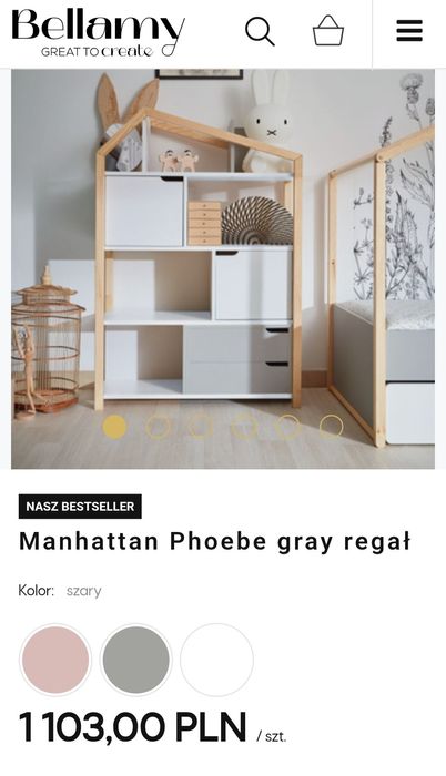 Regał domek Bellamy