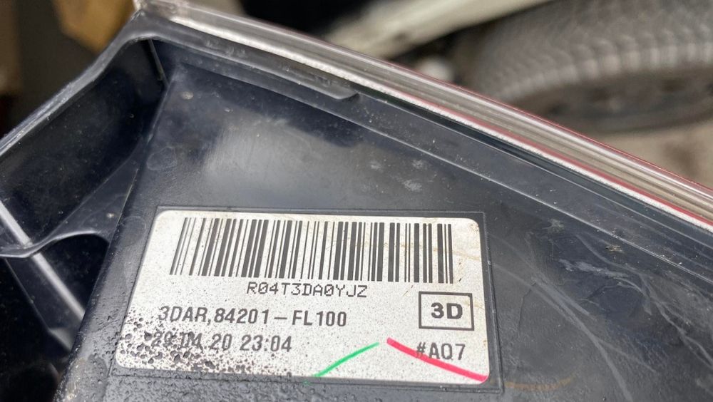 Subaru XV II 17-22 Lampa Tył TYLNA Prawa LED