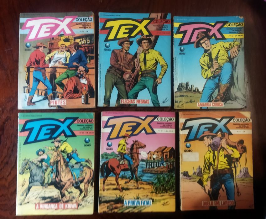 TEX - livros BD antigos e raros