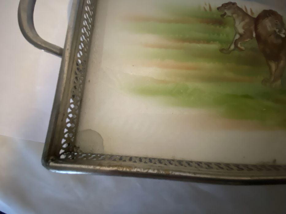 Majolica em porcelana