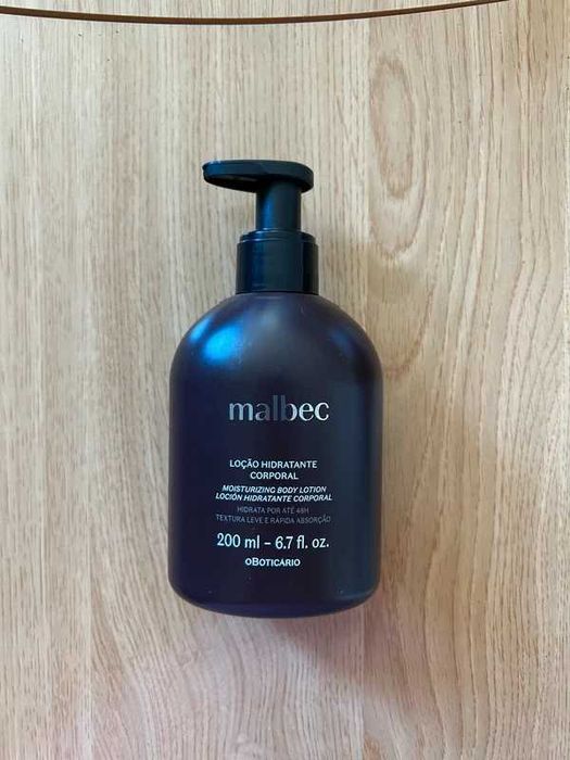 Hidratante Malbec Boticário 200ml