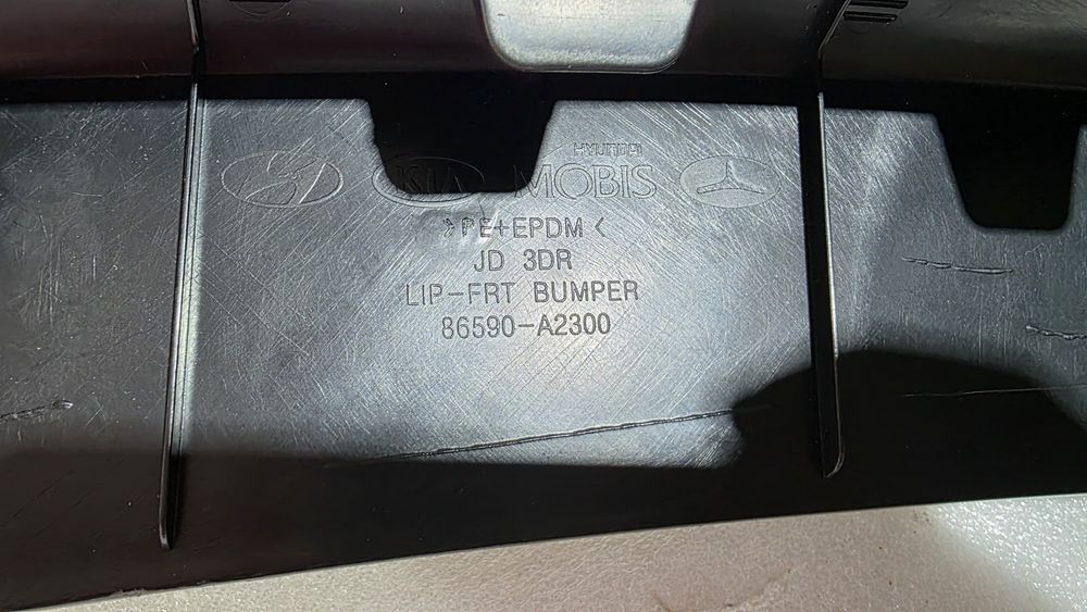 Spojler dokładka zderzaka kia proceed pro ceed 2 II hokej przód 12- OE