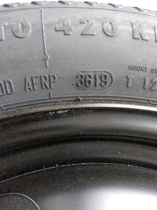 Koło dojazdowe zapas Peugeot Citroen 16 4x108