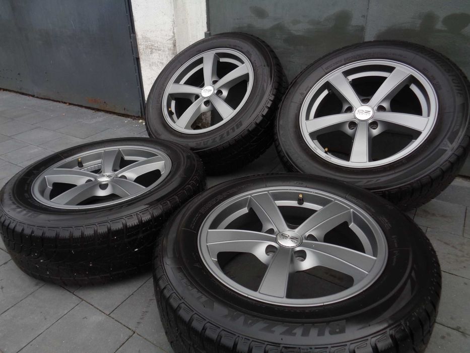 Felgi OZ 16 cali 5x114,3 Toyota Lexus Hyundai Kia Nissan, opony zimowe
