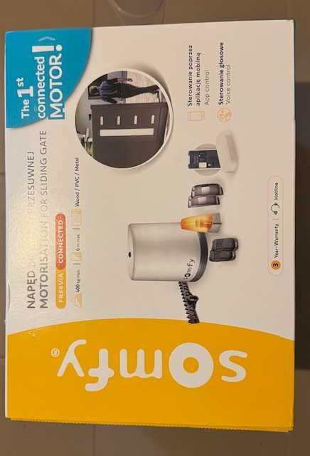 Inteligentny napęd do bramy przesuwnej Somfy Freevia 400 Connect Wi-FI