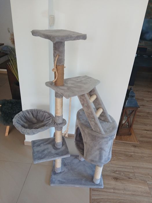 drapak dla kota domek budka