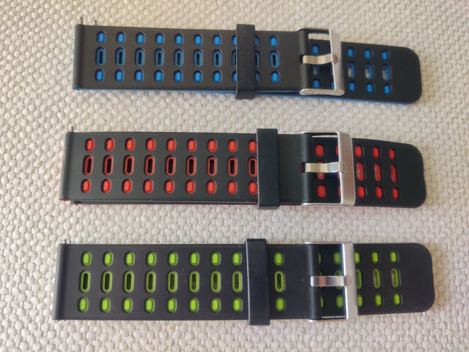 Paski do Smartwatch dwukolorowe z teleskopami 22mm