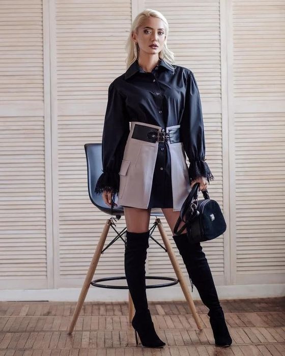 Сорочка та юбка 2 в 1