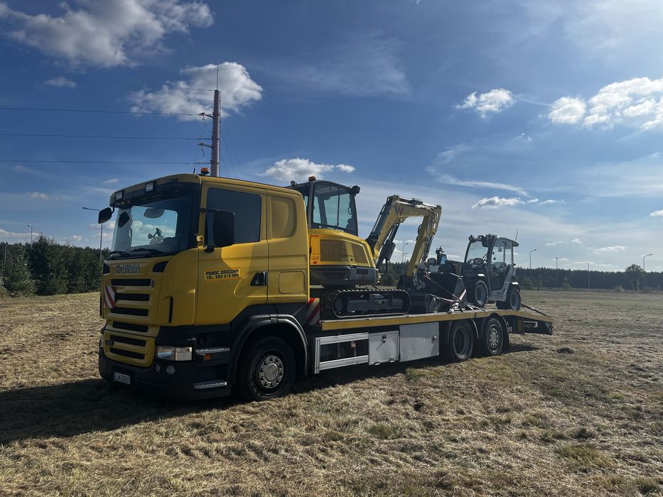 CIE-HOL Transport maszyn do 16 ton pomoc drogowa