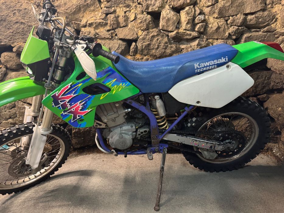 kawasaki klx 650 para troca