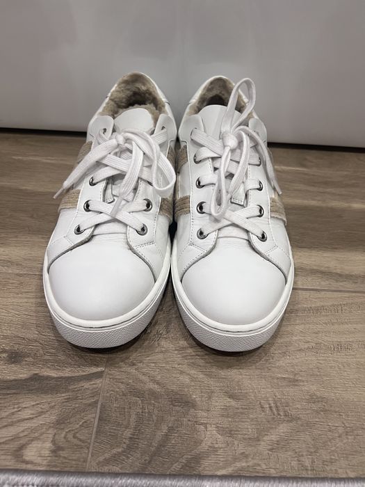 Hermes кеды на меху