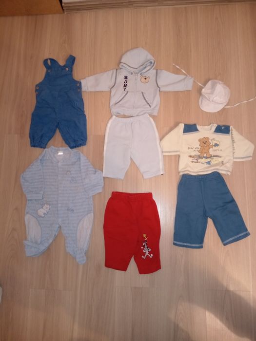 Paka ponad 110 ciuszków dla dzieci 8 zdjęć 62 68 dla chłopca