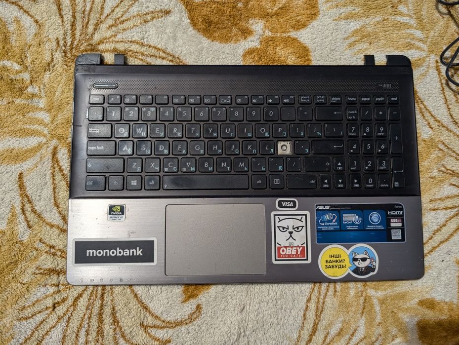 Ноутбук ASUS K55VM на запчасти