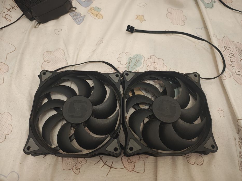 Zestaw 10 sztuk wentylatorów spc silentium nzxt Genesis krux