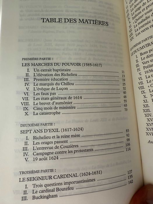 Georges Bordonove – Richelieu tel qu'en lui-même (Biografia em FR)