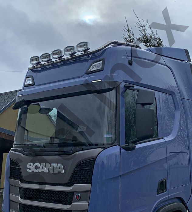 Orurowanie dolne na grill Scania S / R malowane proszkowo