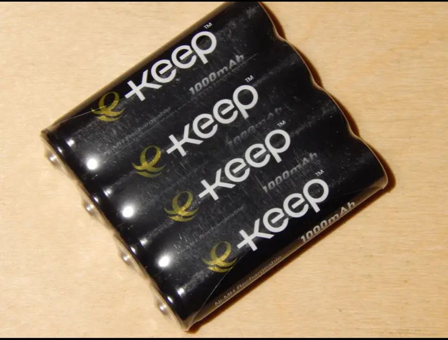 Аккумуляторные ААА перезаряжаемые батарейки аккумулятор 1,2в NiMH