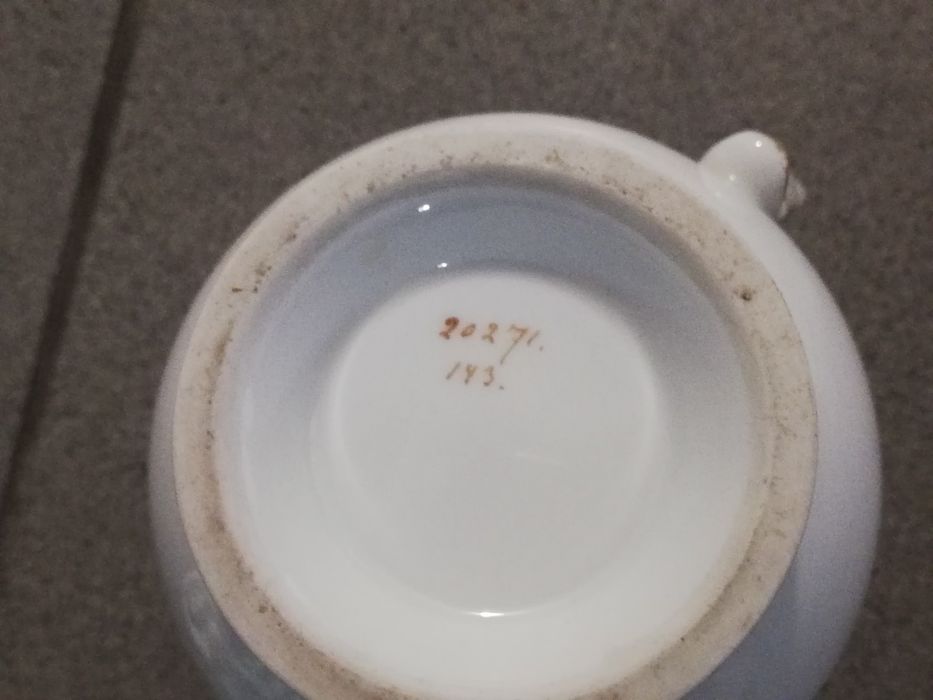 Secesyjna Stara porcelana