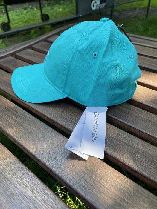 Новая кепка calvin klein бейсболка (ck бирюзовый cap) с америки