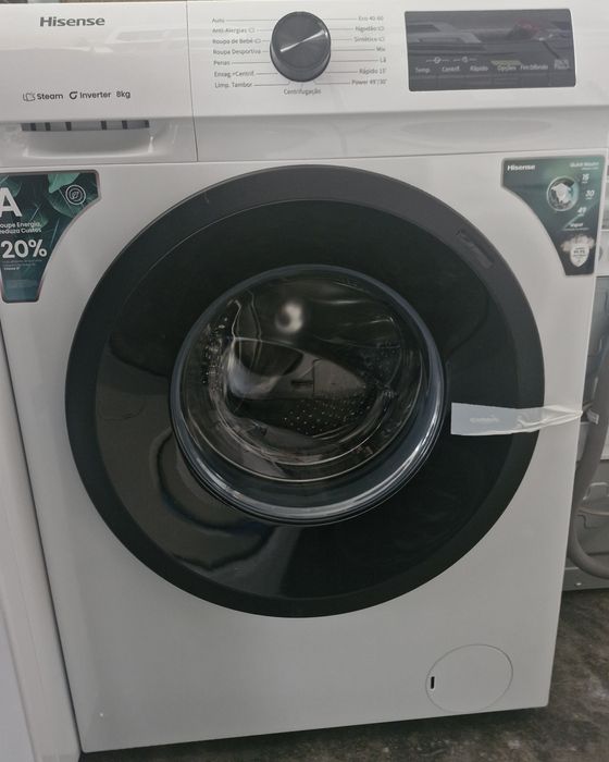 Máquina de lavar roupa hisense 8kg