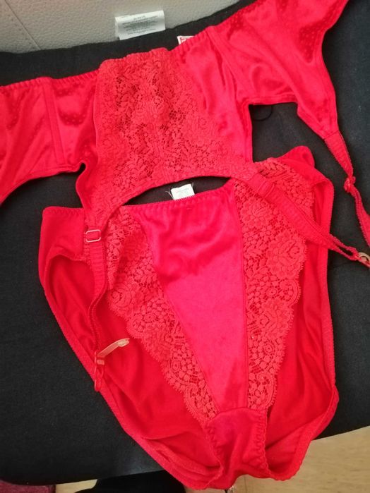 Conjunto Cueca E cinto ligas Triumph M