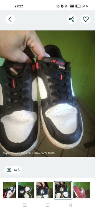 Sprzedam buty 37,5 chłopięce champion