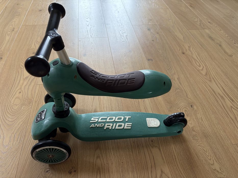 Scoot and ride zielony