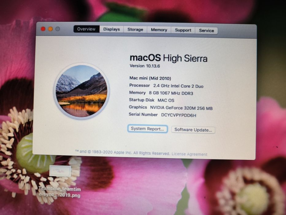 Mac mini a1347 mid 2010