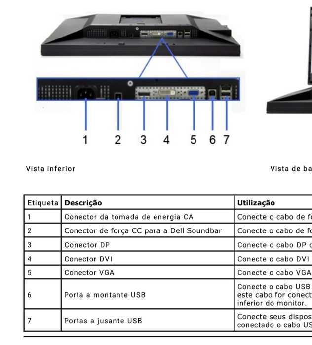 Monitor Dell P2210t 22"