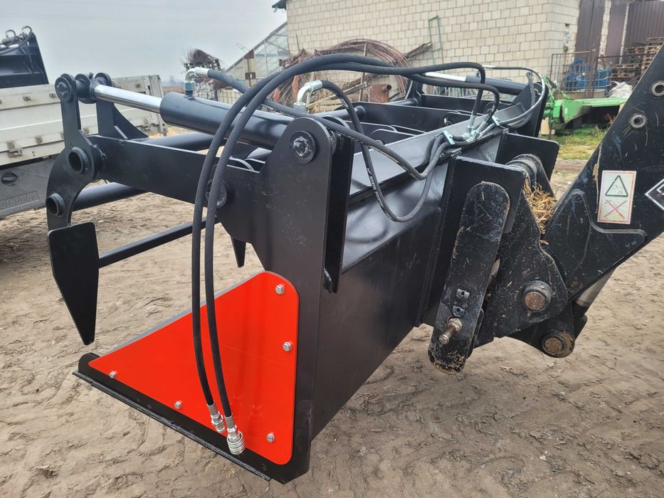 Krokodyl do obornika do ładowacza czołowego/ ładowarki od 1.2m do 2.4m