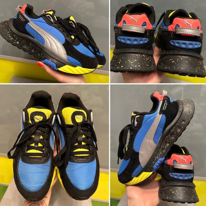 ‼️ кросівки Puma Wild Rider 36 р кеди оригінал хайтопи кроссовки