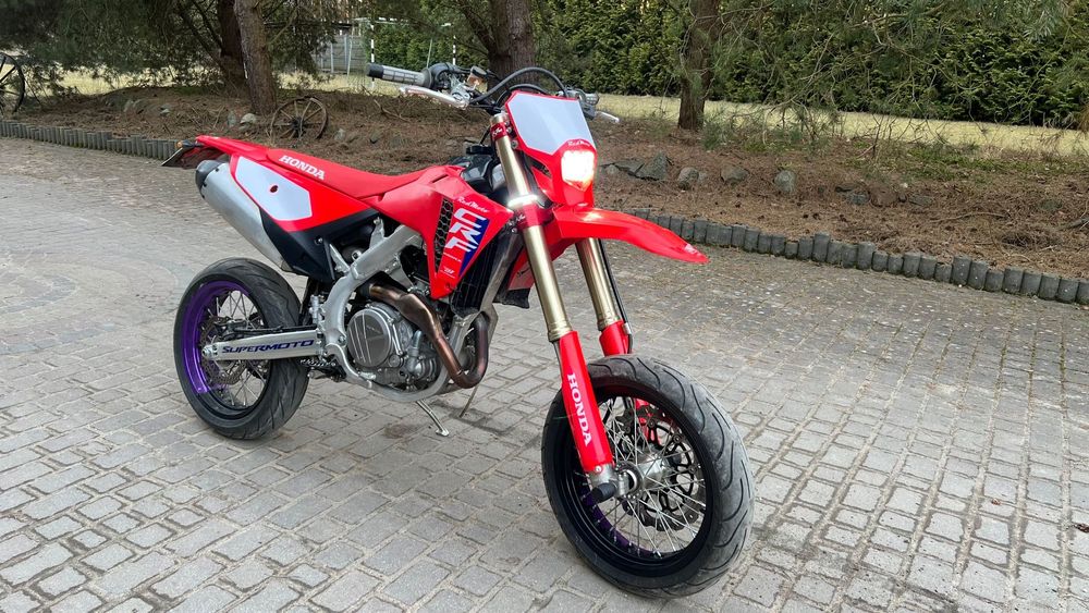 Honda CRF Honda Crf 450 Rx Red Moto Zarejestrowany 2600 km 52 koni A2
