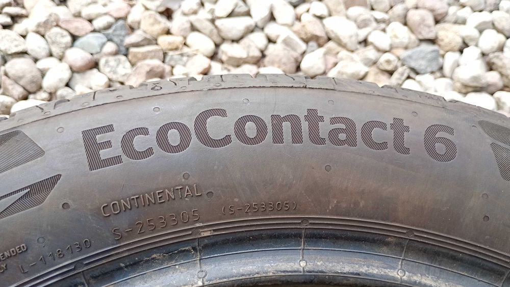 2x 185/55R15 Continental EcoContact 6 Lato Używane FV Siedlce