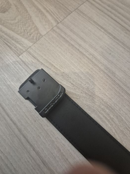 Louis Vuitton czarny pasek 110cm