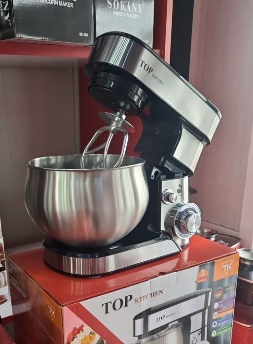 Кухонний тістоміс. міксер, комбайн 4в1 4200 Вт на 6 літрів 00243