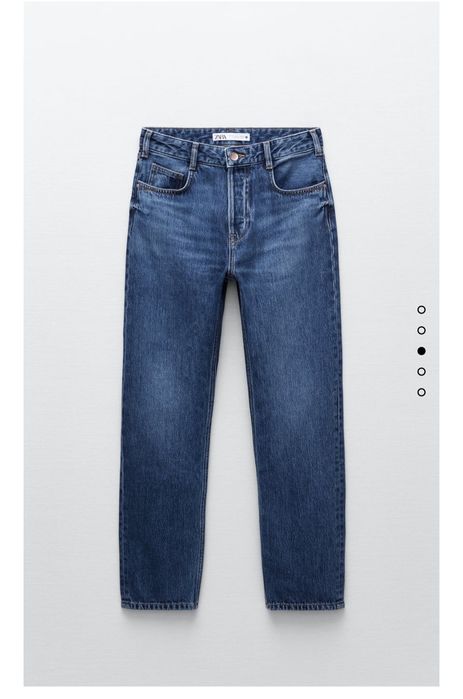 Нові прямі джинси джинсы Zara Girlfriend