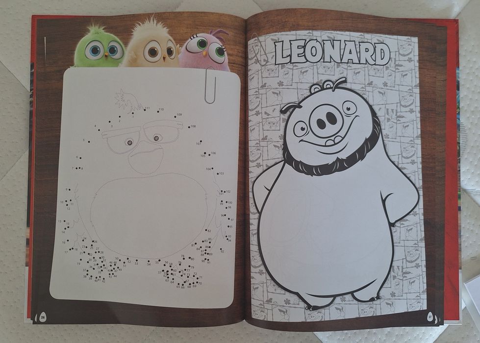 Caderneta Angry Birds