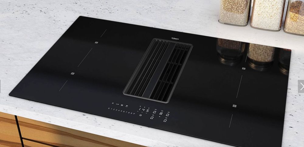 Miele, Kuppersbusch, Airforce, Blaupunkt,  płyta indukcyjna z okapem