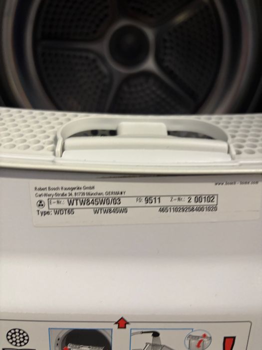 Сушильна машина Bosch s. 8, wtw87541