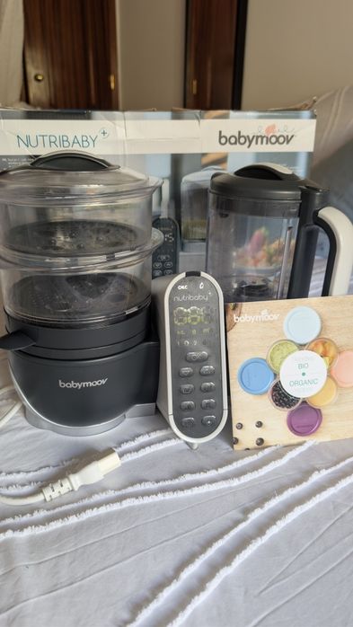 Babymoov Nutribaby+ – Robô de Cozinha para Bebé 6 em 1 | Excelente Estado