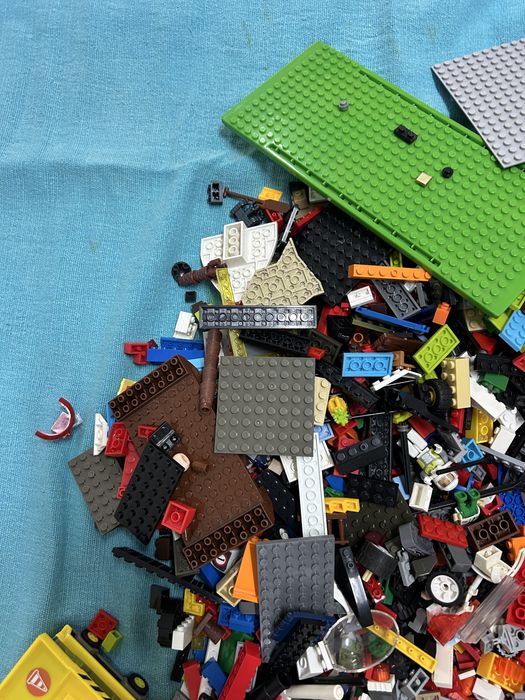 Mais de 5kg de blocos construção e conjunto novo