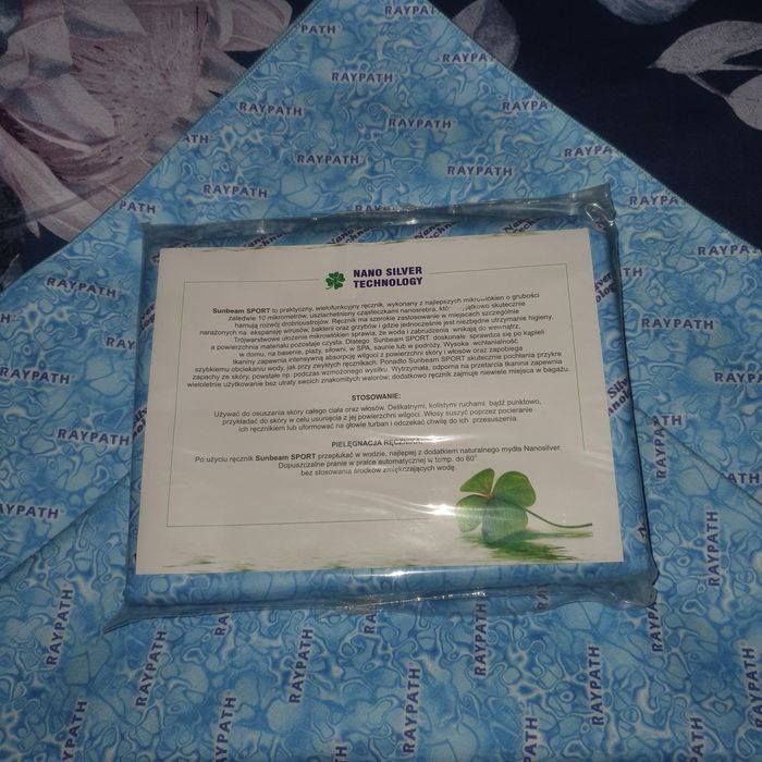 Sunbeam Raypath ściereczką