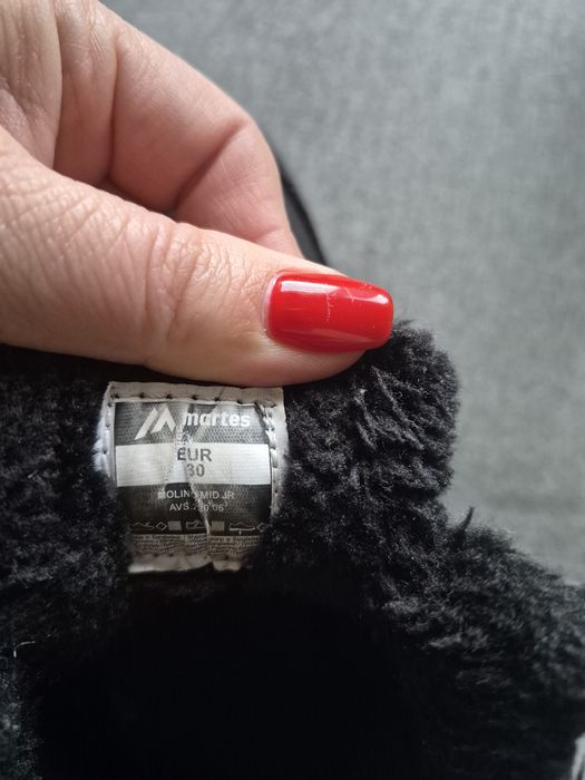 Buty zimowe ocieplane dla chłopca
