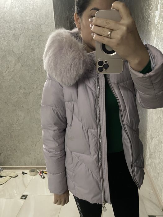 Натуральний пуховик в ідеальному стані